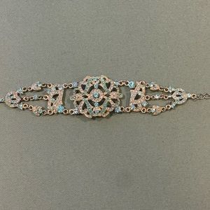 Costume Jewelry Blue Bracelet